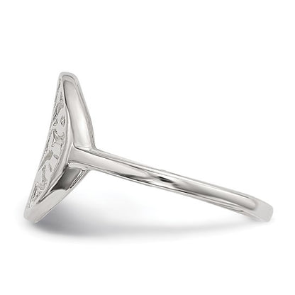 SS Polished Tree Ring QR6585-6