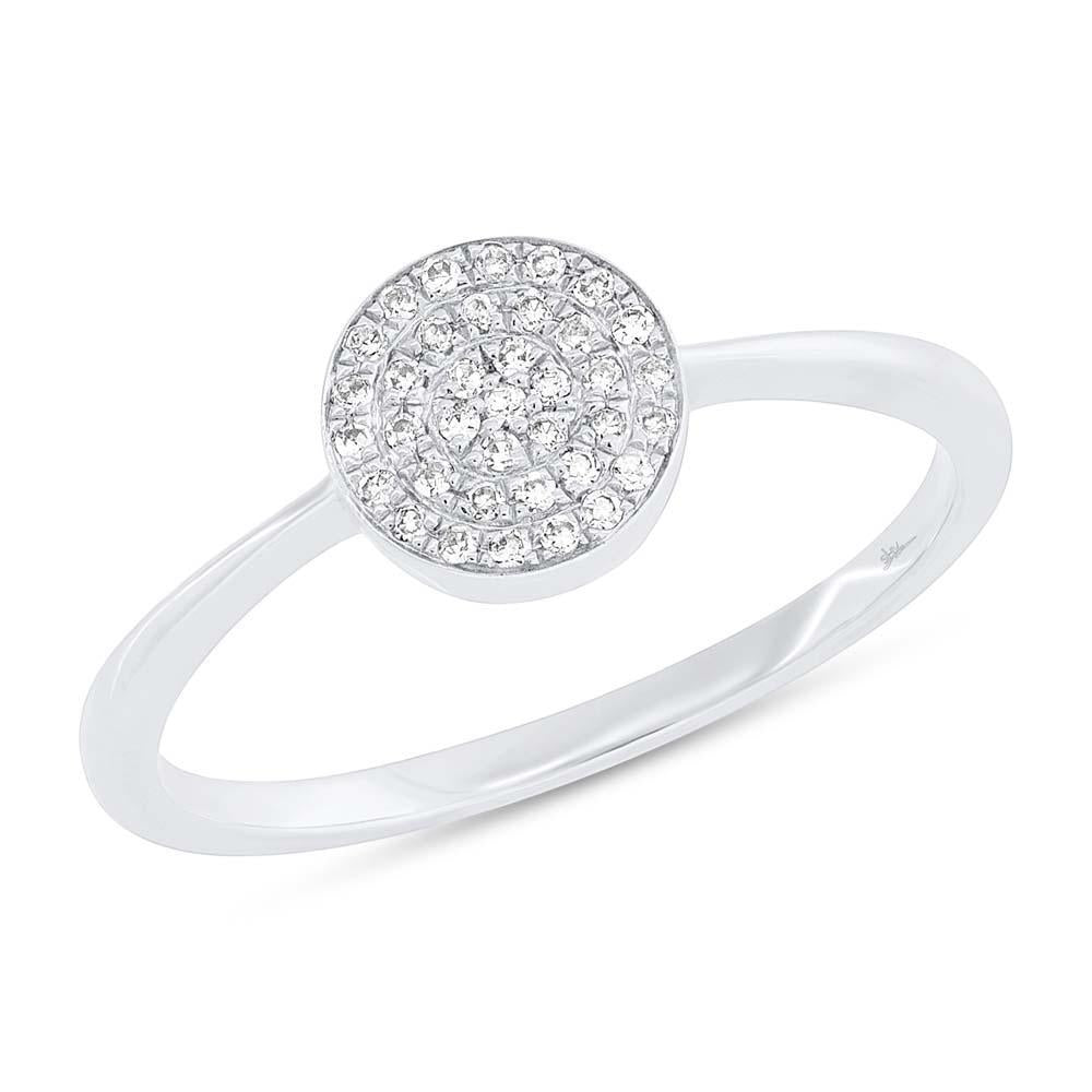 14kW .11cttw Diamond Pavé Ring SC22002594