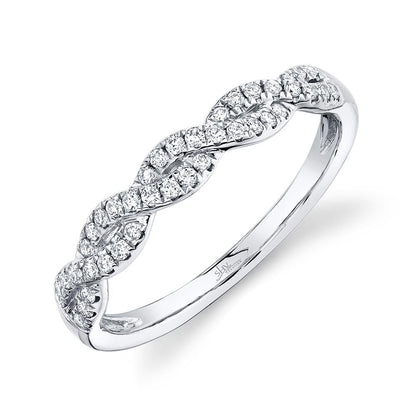 14kW .22cttw Diamond Twist Ring SC22002876 - 7