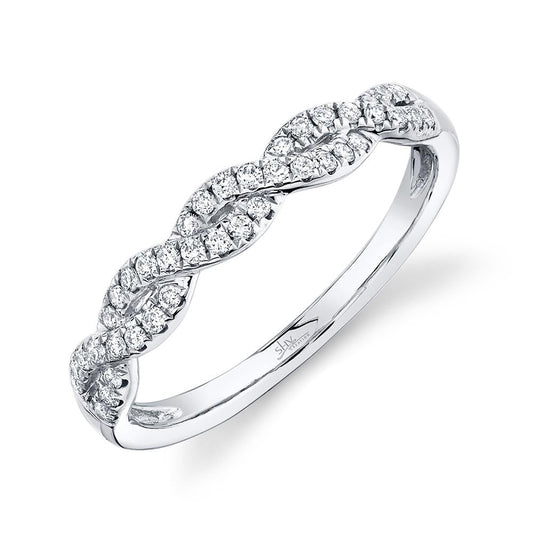 14kW .22cttw Diamond Twist Ring SC22002876 - 7