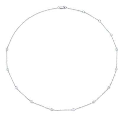 14kW .28cttw DBY Necklace SC22003837 -15-18