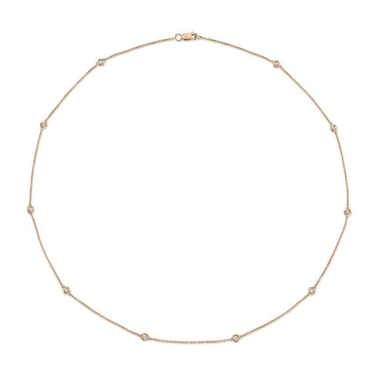 14kR .28ct DBY Necklace SC22003839V5 - 18"