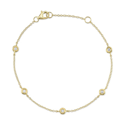 14kY .13cttw DBY Bracelet SC22003858