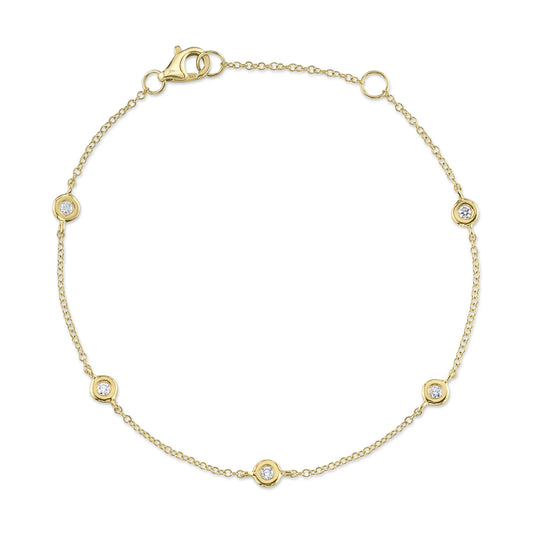 14kY .13cttw DBY Bracelet SC22003858