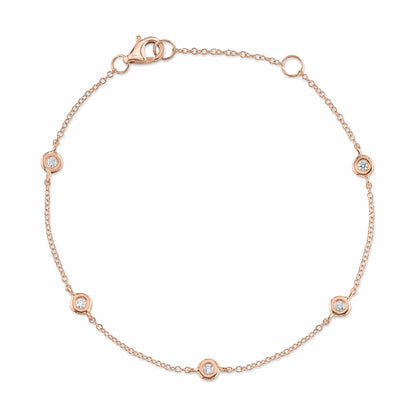 14kR .13cttw DBY Bracelet SC22003859