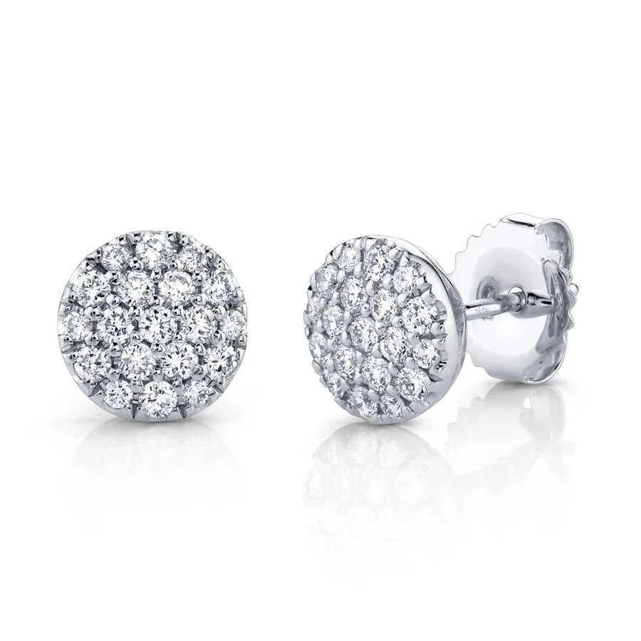 14kW .48cttw Round Diamond Pave Stud SC22004733