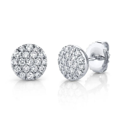 14kW .48cttw Round Diamond Pave Stud SC22004733