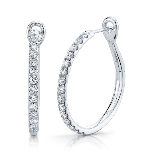 14kW .74cttw Diamond Hoop SC22005539
