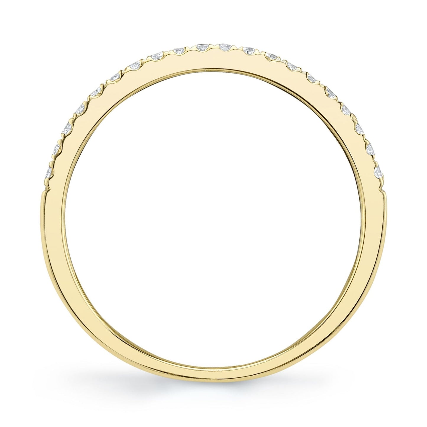 14kY .18cttw Diamond & Beaded Band SC22005647 - 7