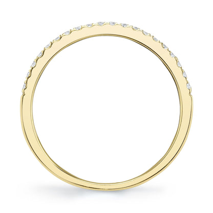 14kY .18cttw Diamond & Beaded Band SC22005647 - 7