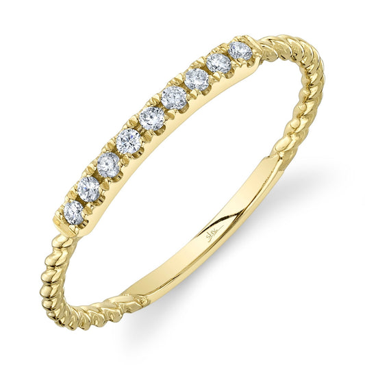 14kY .10cttw Diamond Ring SC22008824 - 7