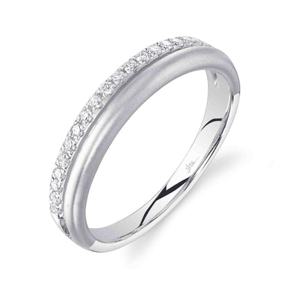 14kW .18cttw Diamond & Matte Band SC22009689 - 7