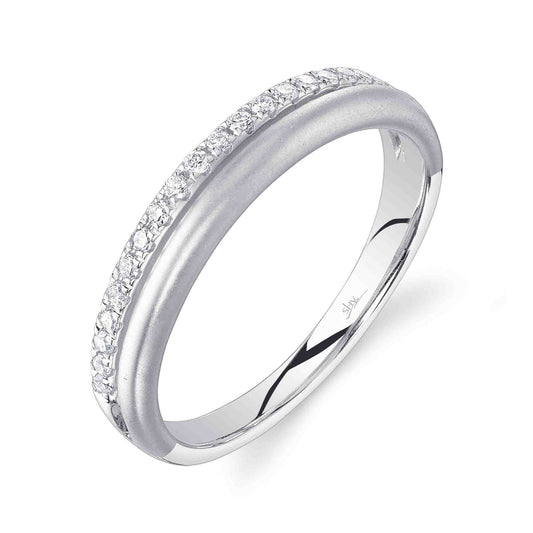 14kW .18cttw Diamond & Matte Band SC22009689 - 7