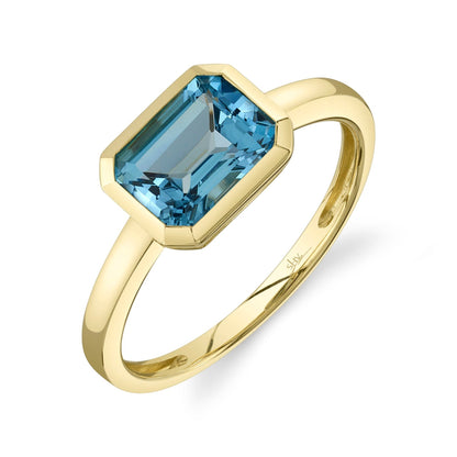 14kY 1.88ct Blue Topaz Ring SC36214764