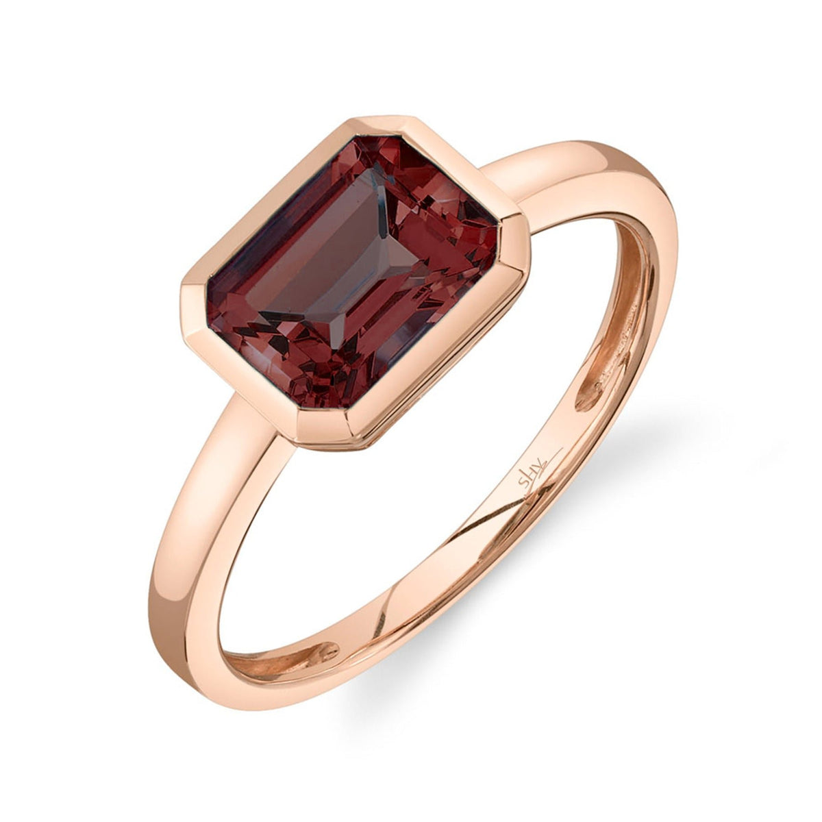 14kR 1.88ct Garnet Bezel Ring SC36214850 - 7