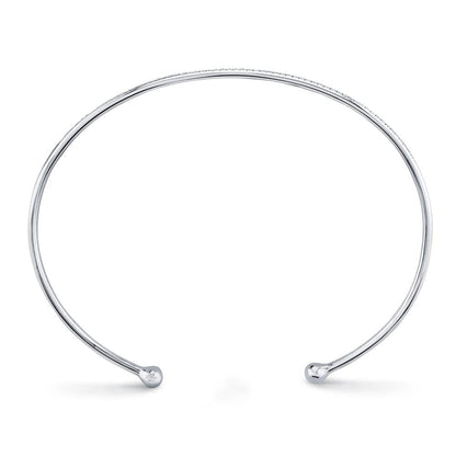14kW .17cttw Diamond Cuff Bracelet SC55001335