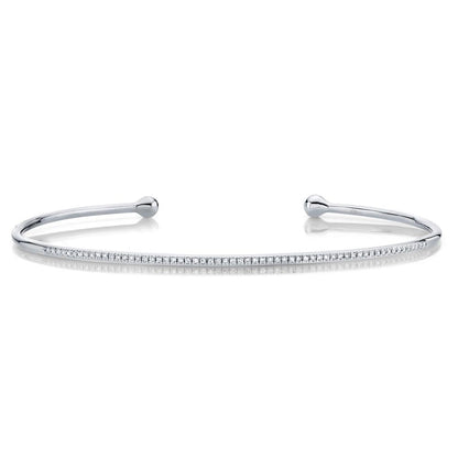14kW .17cttw Diamond Cuff Bracelet SC55001335
