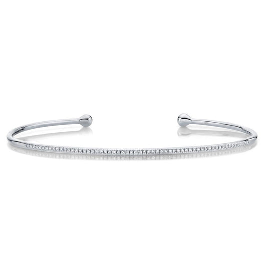 14kW .17cttw Diamond Cuff Bracelet SC55001335