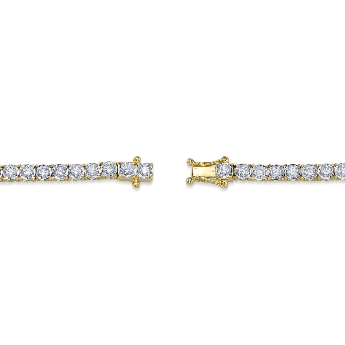 14kY 2.02cttw Diamond Tennis Bracelet SC55002362