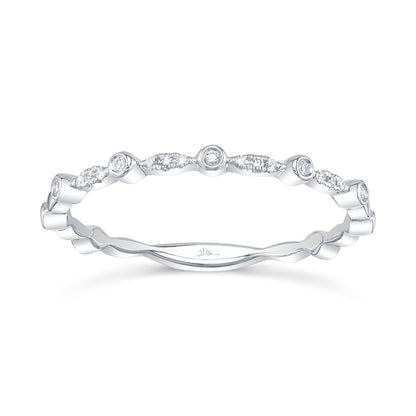 14kW .06cttw Diamond Dainty Ring SC55005122