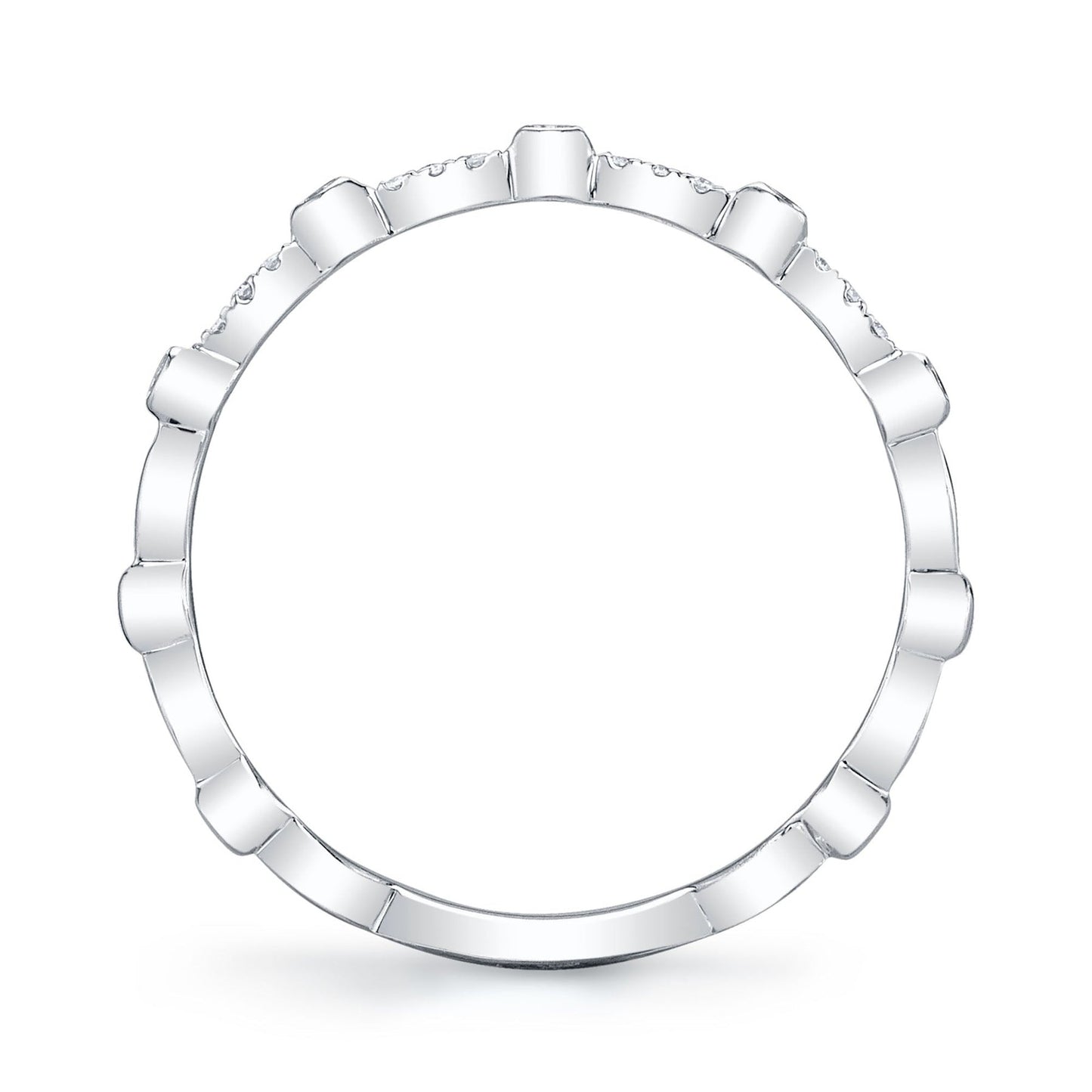 14kW .06cttw Diamond Dainty Ring SC55005122