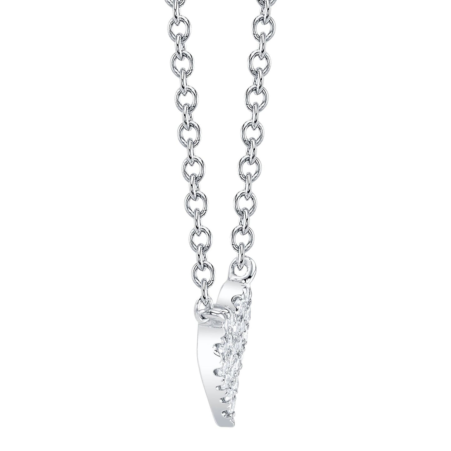 14kW .05ct Diamond Heart Necklace SC55006732
