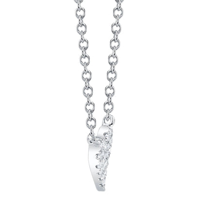 14kW .05ct Diamond Heart Necklace SC55006732