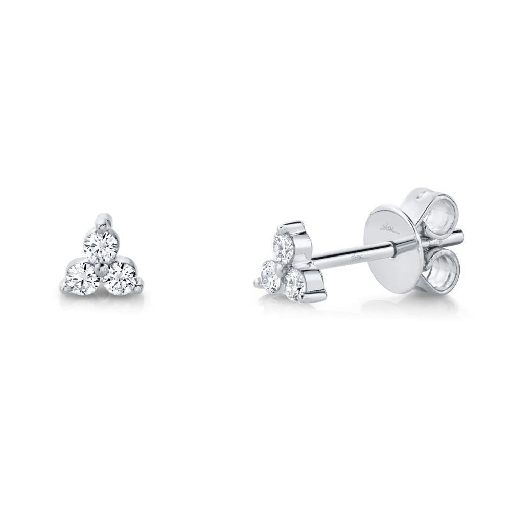 14kW .15ct Diamond Trio Stud SC55007041V2