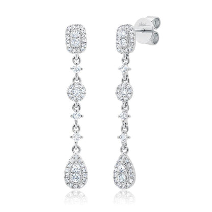14kW .41cttw Diamond Earring SC55008690