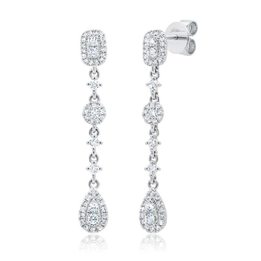 14kW .41cttw Diamond Earring SC55008690