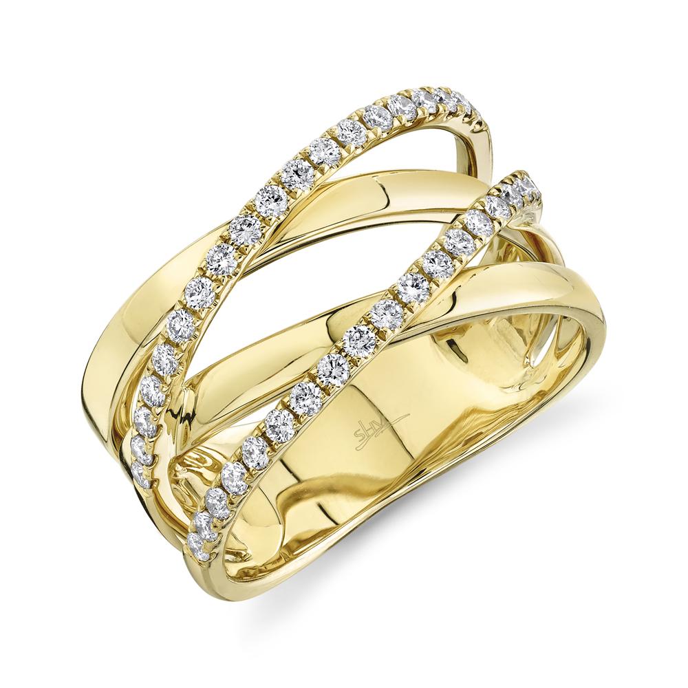 14kY .41cttw Diamond Bridge Ring SC55019237 - 7
