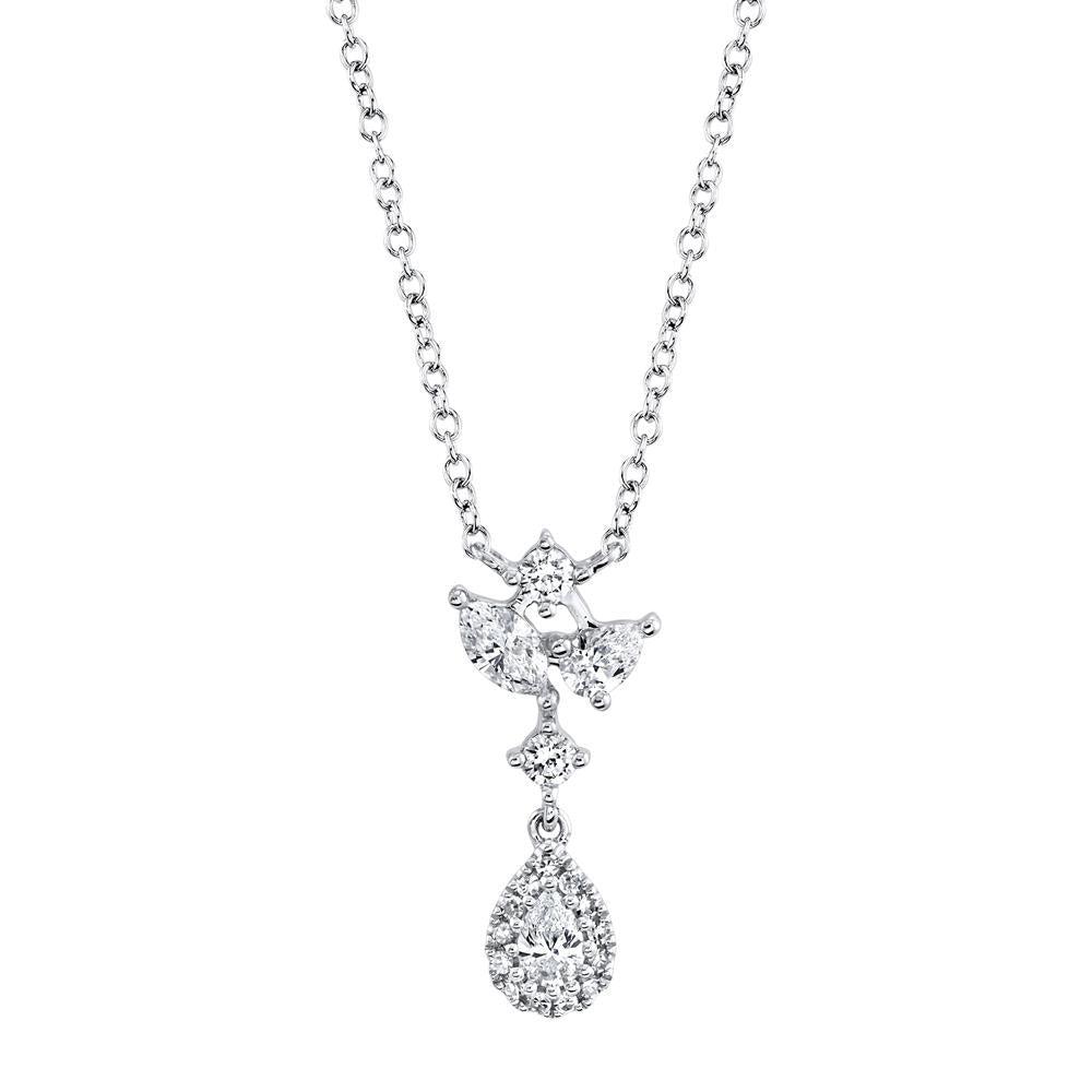 14kW .36cttw Diamond Necklace SC55019996