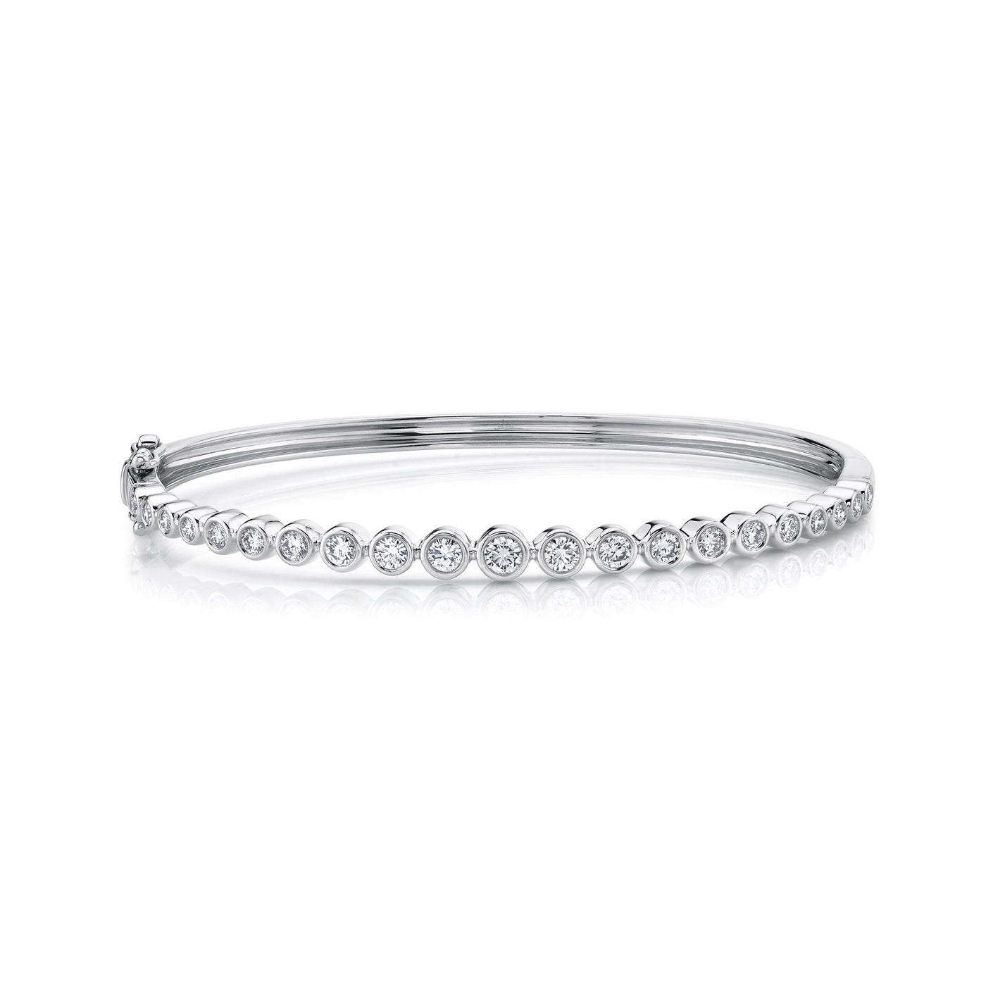 14kW 1.07ct Diamond Bezel Bangle SC55021160ZM