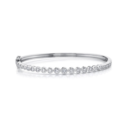 14kW 1.07ct Diamond Bezel Bangle SC55021160ZM