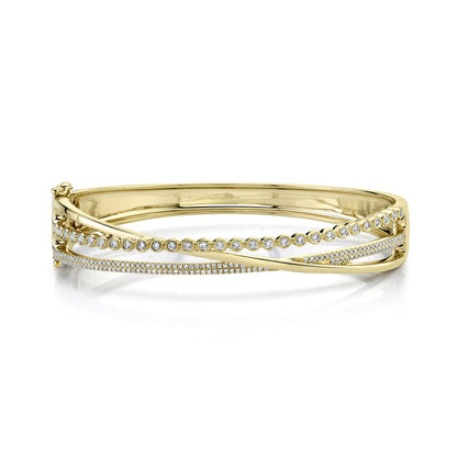 14kY .69cttw Diamond Bangle SC55021349ZM