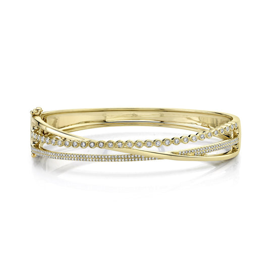 14kY .69cttw Diamond Bangle SC55021349ZM