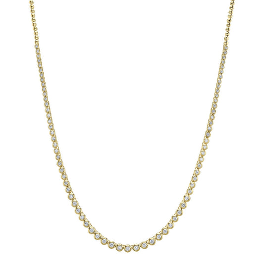 14kY 2cttw Diamond Bezel Necklace SC55021358V4Z18
