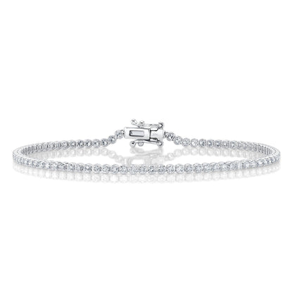 14kW 1.91cttw Diamond Tennis Bracelet SC55024344