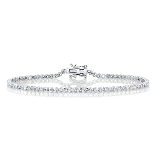 14kW 1.91cttw Diamond Tennis Bracelet SC55024344