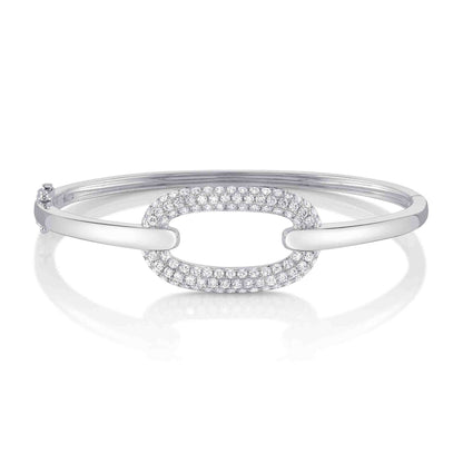 14kW 1.40cttw Diamond Pavé Bracelet SC55025898ZM