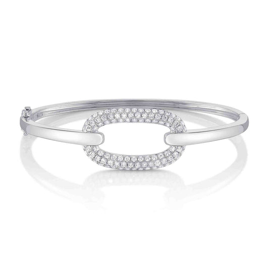 14kW 1.40cttw Diamond Pavé Bracelet SC55025898ZM