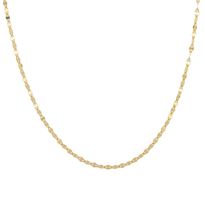 14kY Sparkle Chain Necklace SC55026313GO