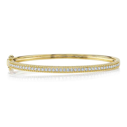 14kY 0.93cttw Diamond Beaded Bracelet SC55026604ZM