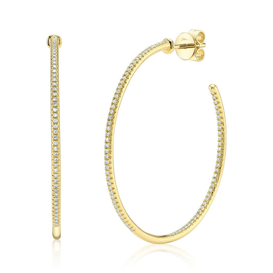 14kY .36cttw Diamond Half Hoop SC55028450D1.45