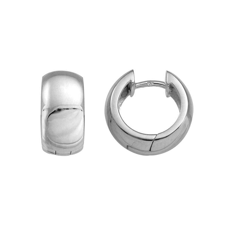 SS Wide Huggie Hoop SE835ZT