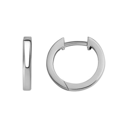 SS 14mm Hinged Huggie Hoop SEY52TL