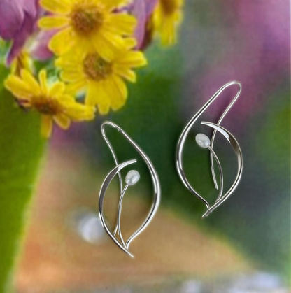 SS Pearl Jonquil Earring EA73412FWP