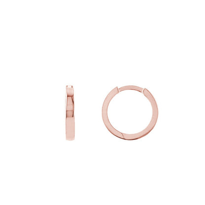 14kR 12.35mm Square Huggie TM022353-14K