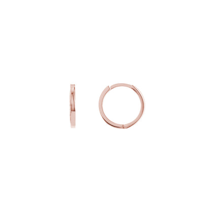 14kR 14.25mm Square Huggie TM022354-14K