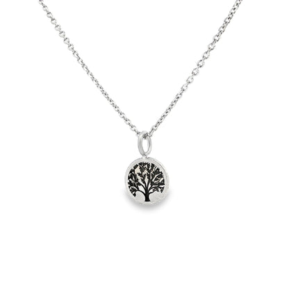 SS Mini Family Tree Pendant - 9mm